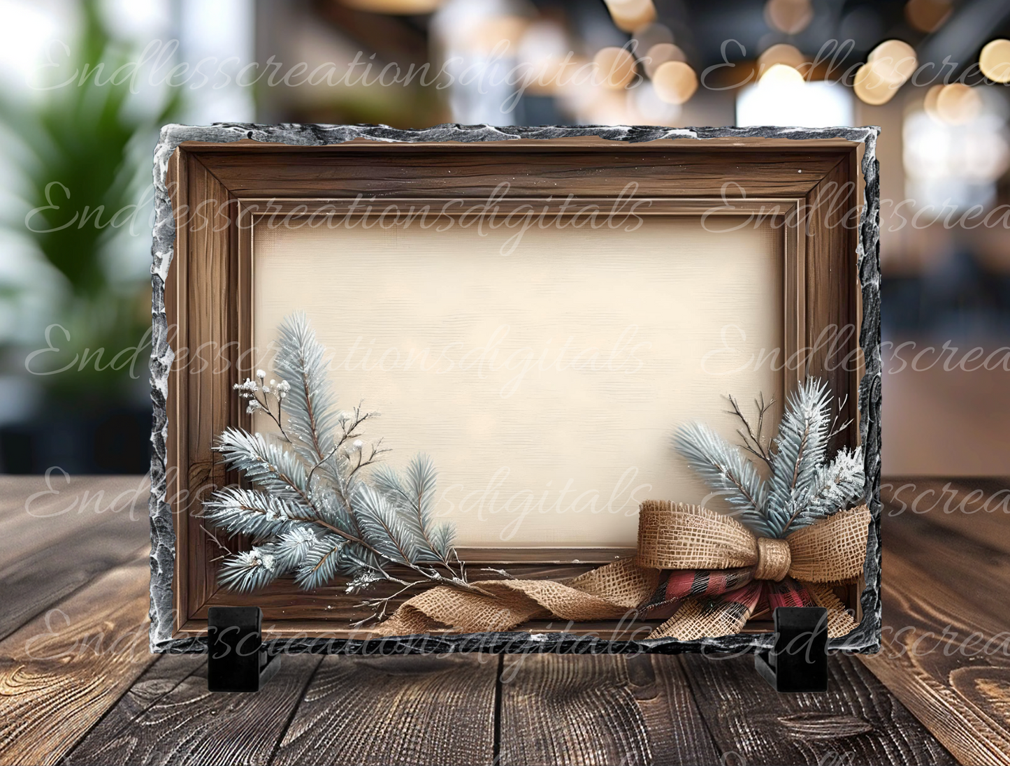 WARM WINTER WISHES RECTANGLE