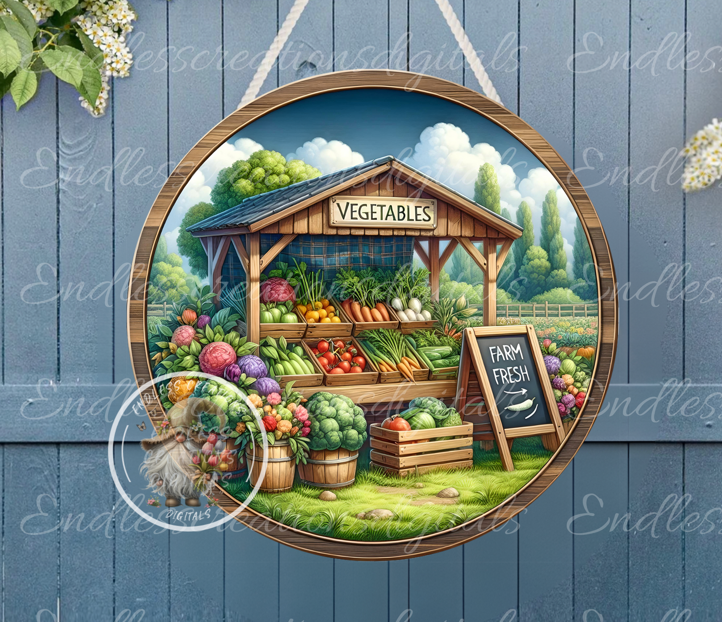 FARM FRESH SUMMER VEGGIES