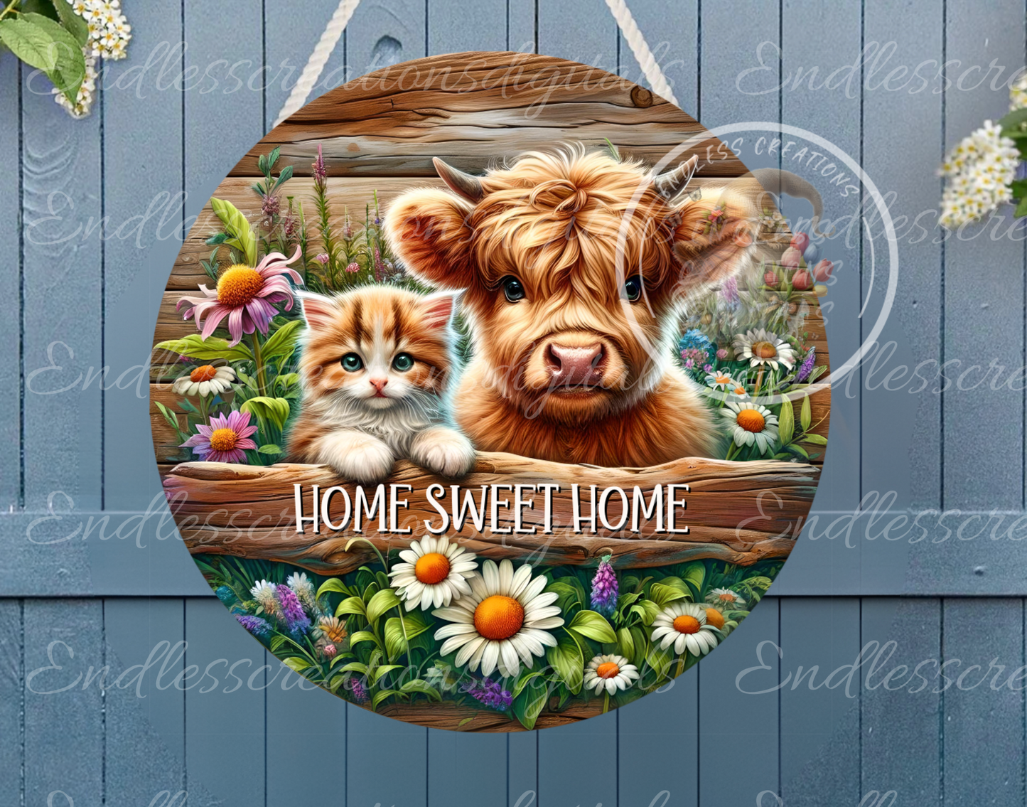 HOME SWEET HOME SUMMER FLORAL