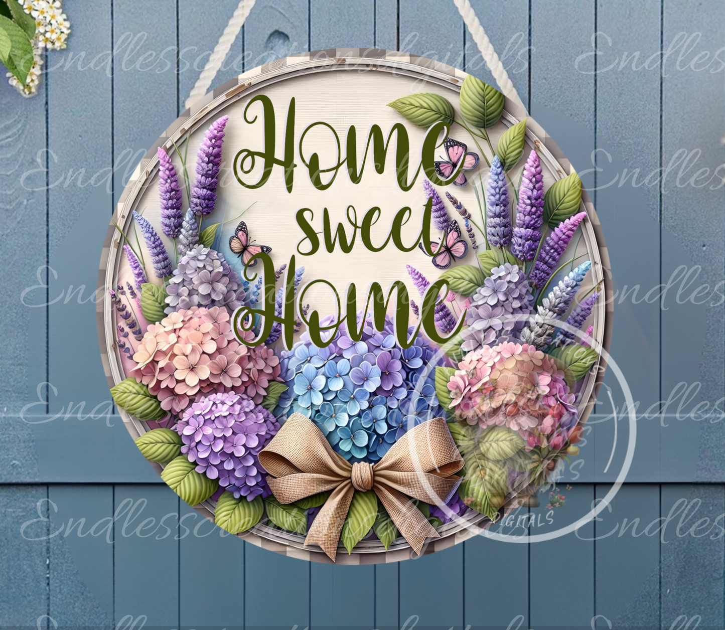 SUMMER HOME SWEET HOME FLORAL
