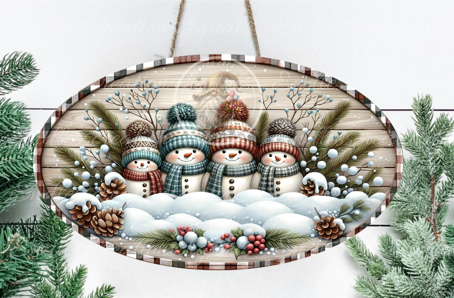 WARM WINTER WISHES SNOWMAN