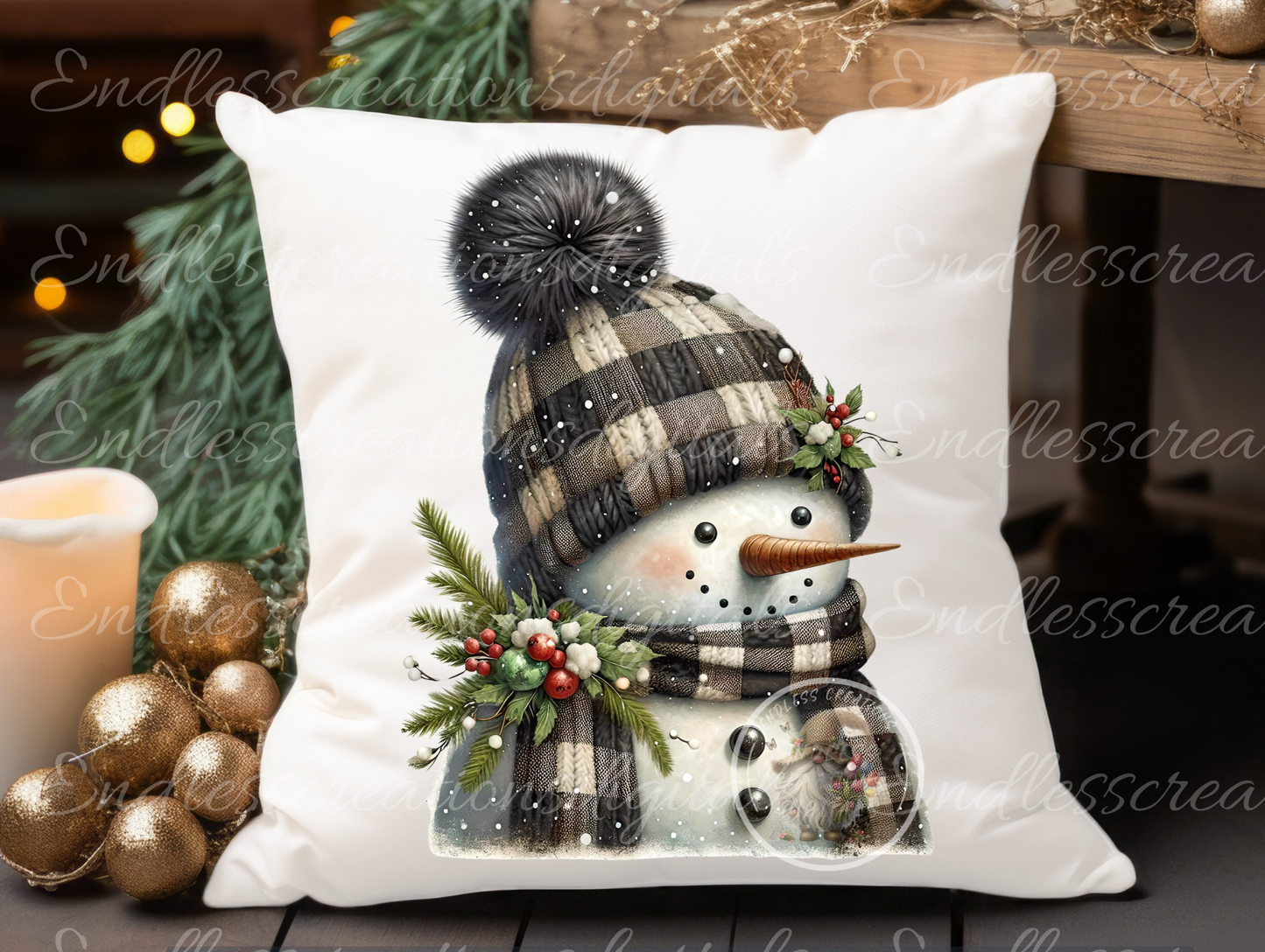 FARMHOUSE STYLE SNOWMAN BUNDLE
