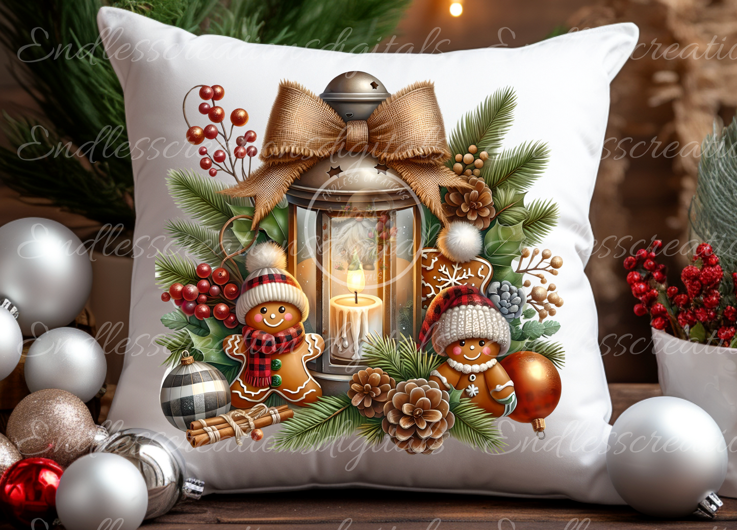 WINTER GINGERBREAD TRANSPARENCIES