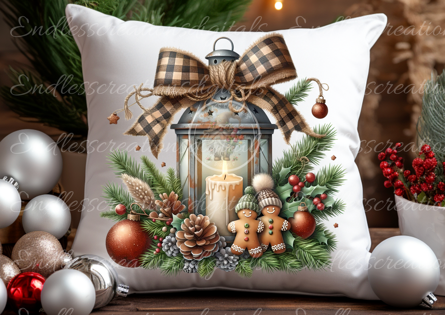 WINTER GINGERBREAD TRANSPARENCIES