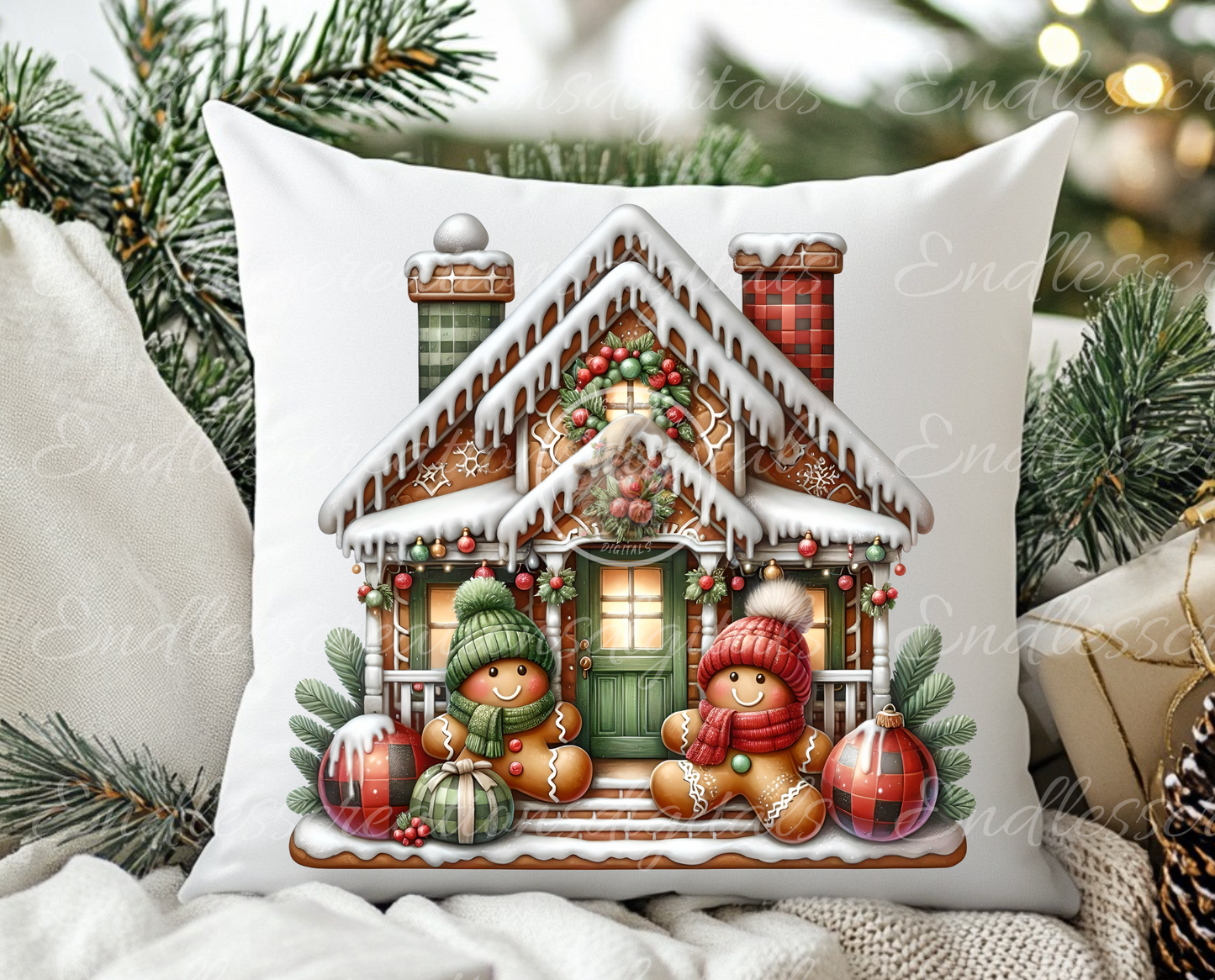 GINGERBREAD HOUSE COUPLE BUNDLE