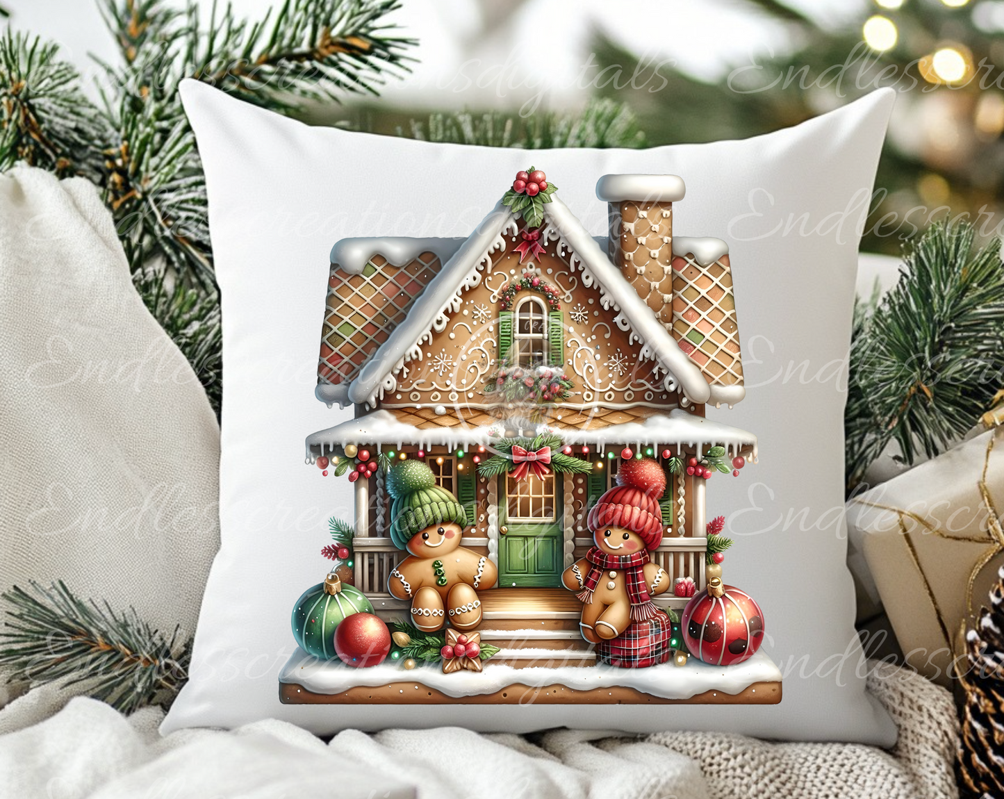 GINGERBREAD HOUSE COUPLE BUNDLE