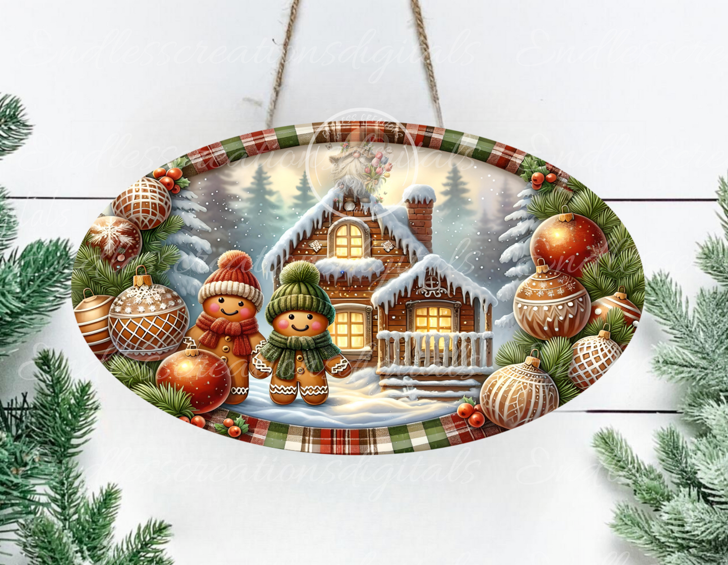 GINGERBREAD HOUSE COUPLE BUNDLE