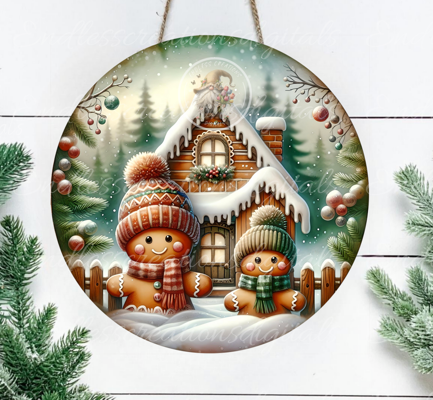 GINGERBREAD HOUSE COUPLE BUNDLE