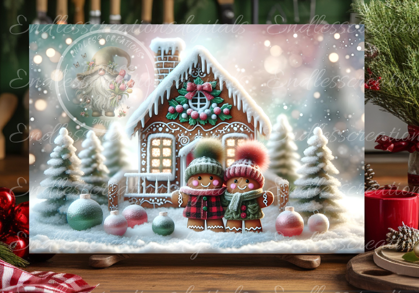 GINGERBREAD HOUSE COUPLE BUNDLE
