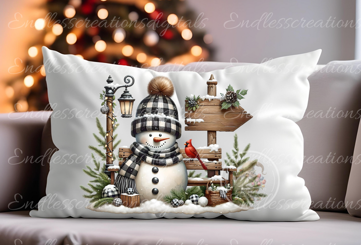 FARMHOUSE STYLE SNOWMAN BUNDLE