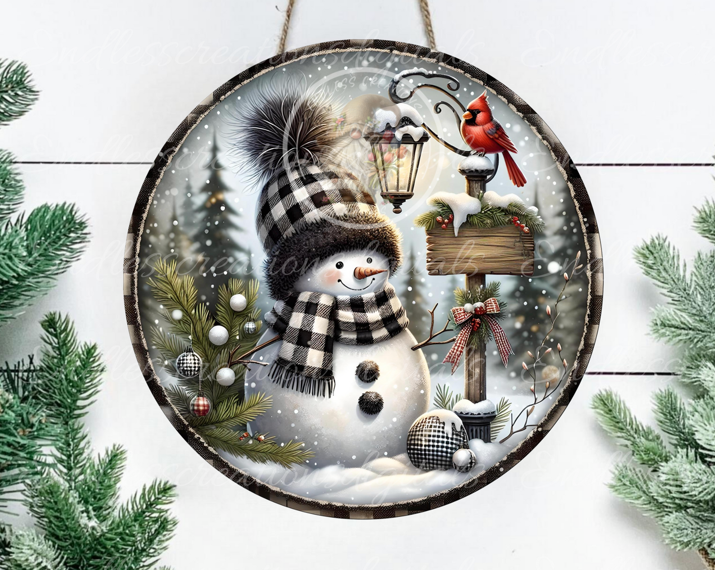 FARMHOUSE STYLE SNOWMAN BUNDLE