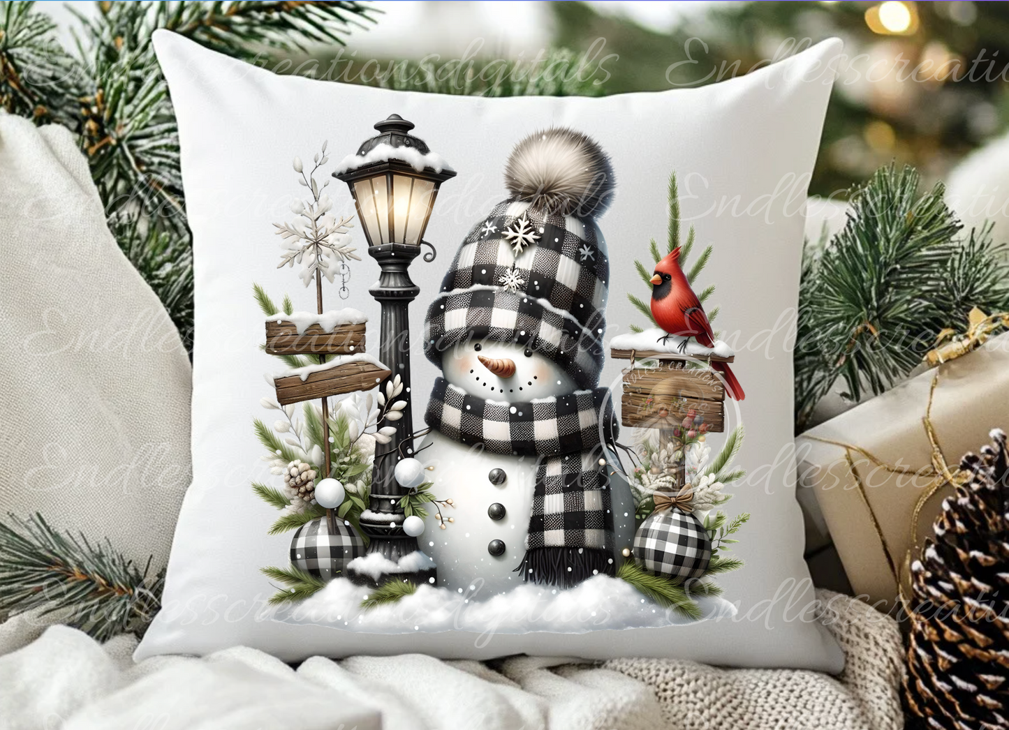 FARMHOUSE STYLE SNOWMAN BUNDLE