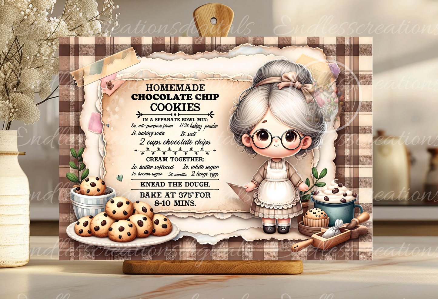 CHOCOLATE CHIP COOKIE RECTANGLE/TIN BUNDLE