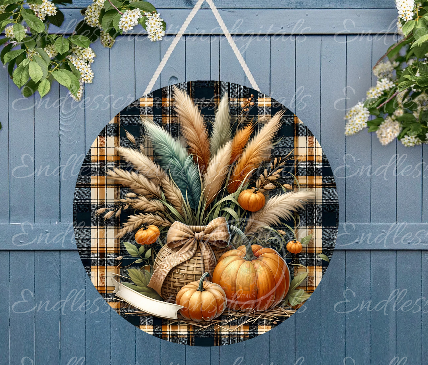 FALL SIMPLY BLESSED CLOCK DESIGN BUNDLE