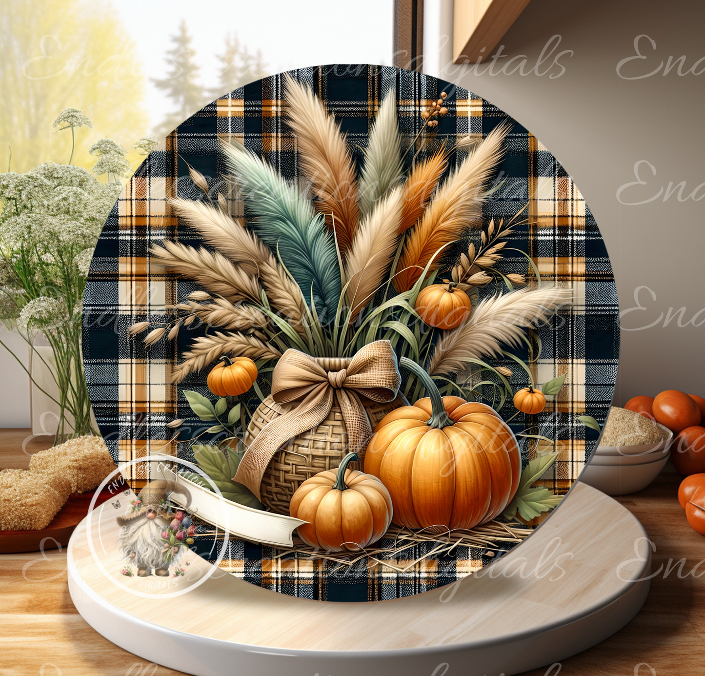 FALL SIMPLY BLESSED CLOCK DESIGN BUNDLE