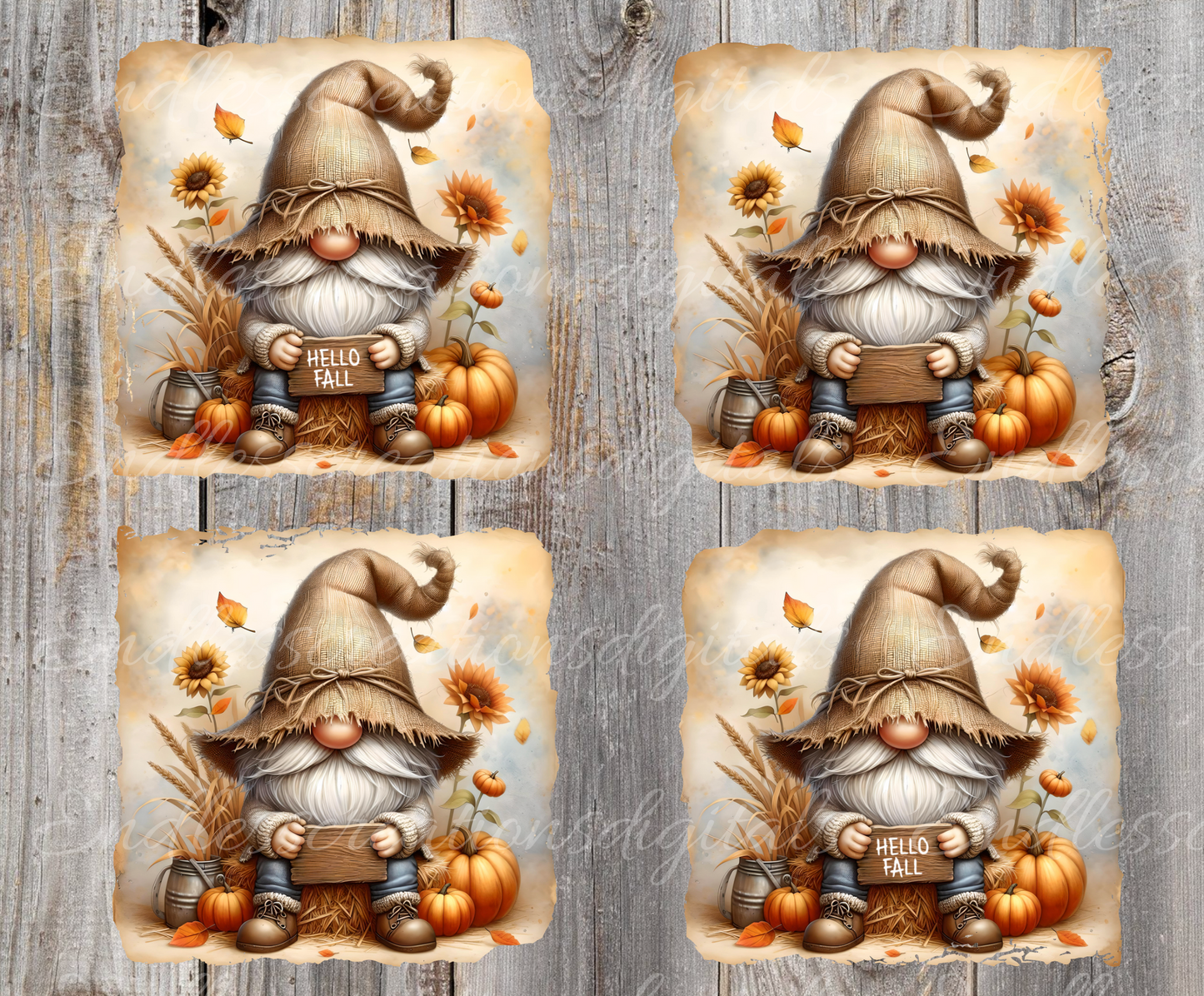 FALL GNOME BUNDLE WITH TRANSPARENCIES