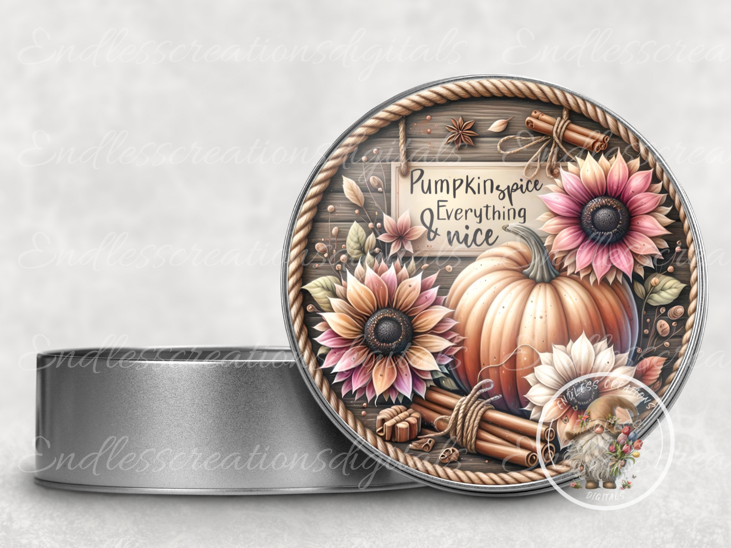 PUMPKIN SPICE FALL ROUND
