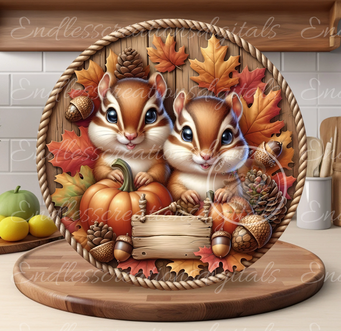 HELLO FALL CHIPMUNKS