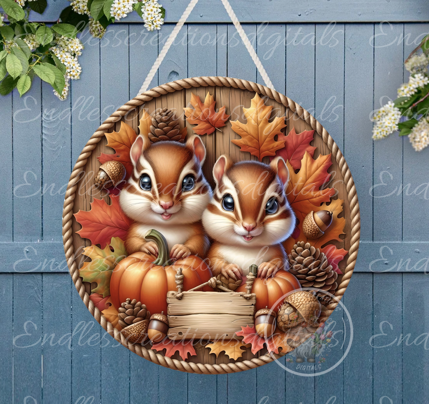 HELLO FALL CHIPMUNKS