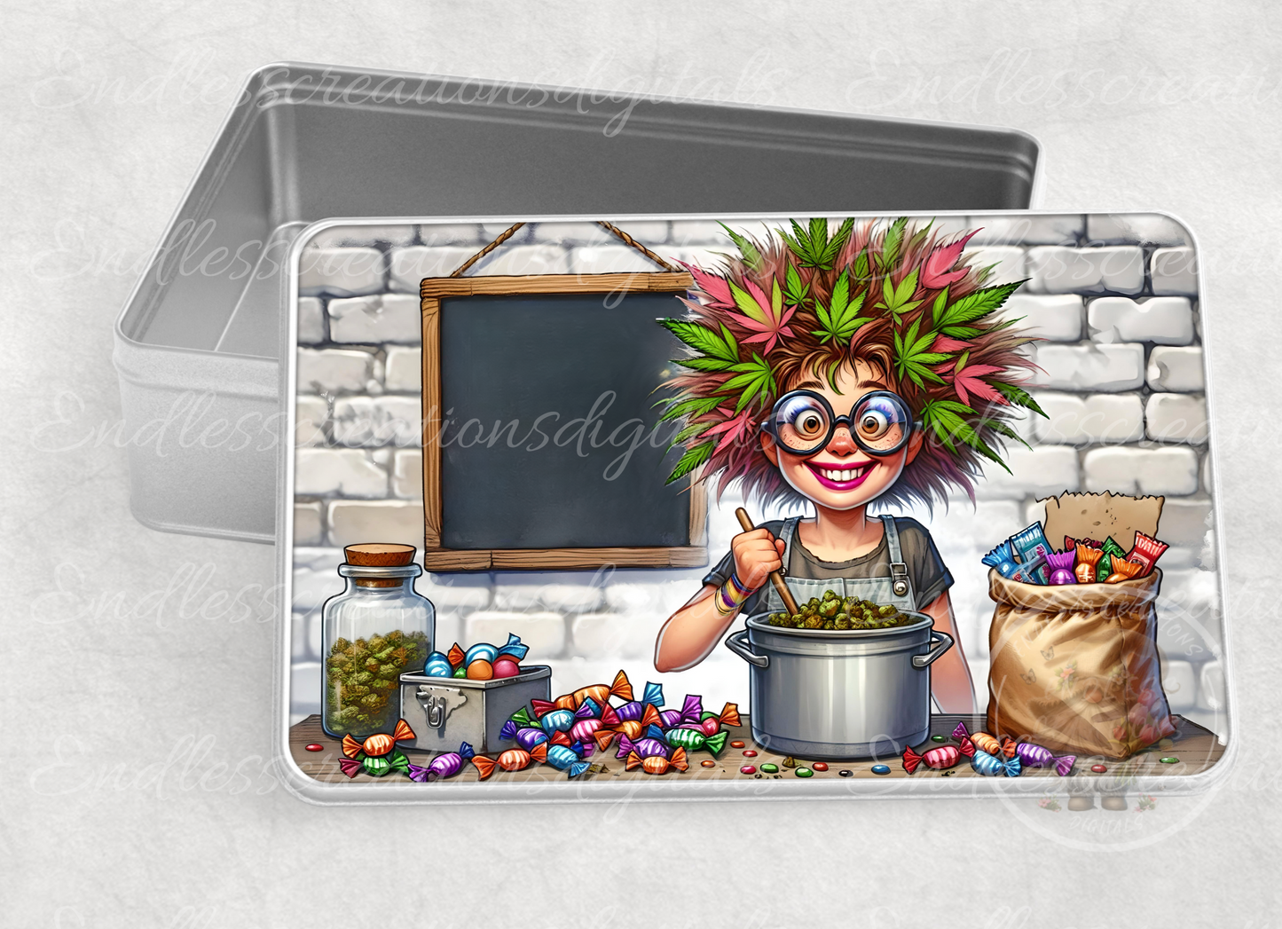 KEEP OUT RECTANGLE/TINS