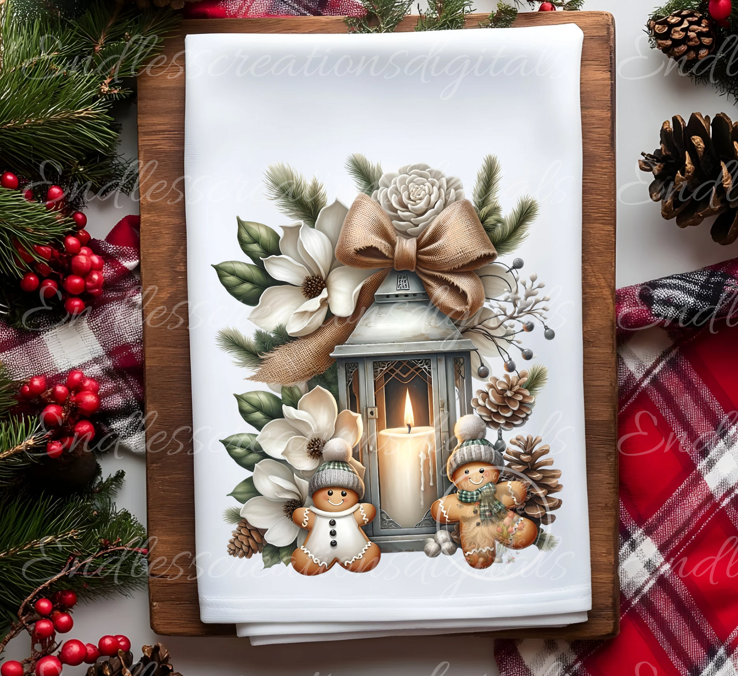 WINTER GINGERBREAD TRANSPARENCIES
