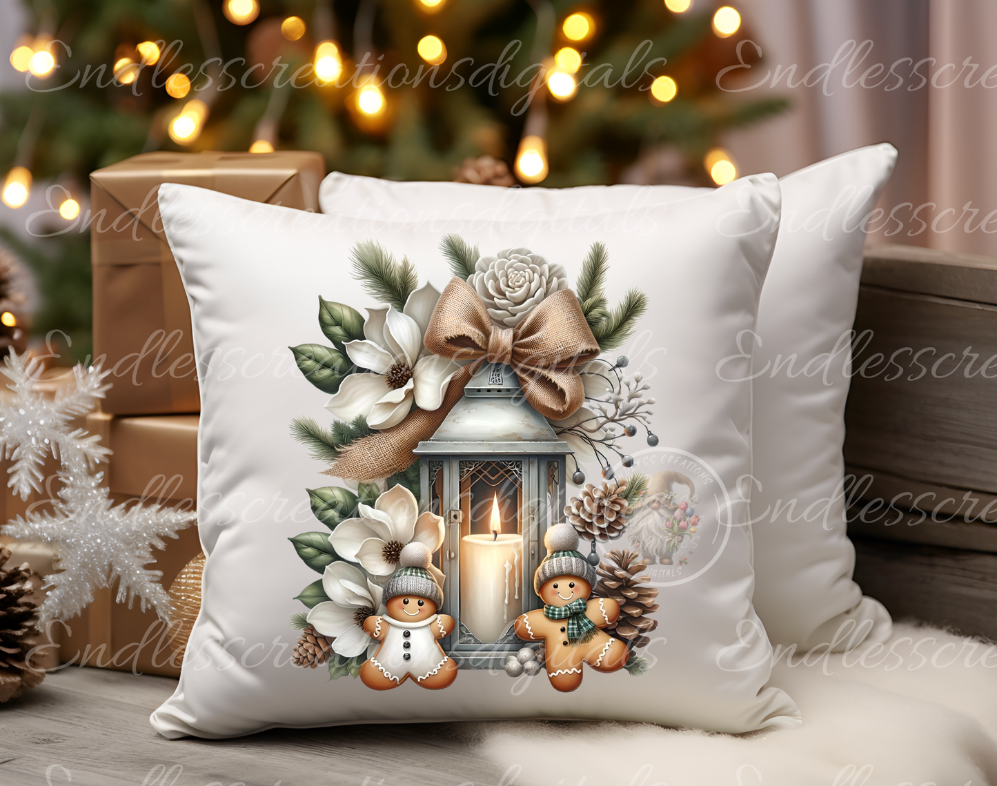 WINTER GINGERBREAD TRANSPARENCIES