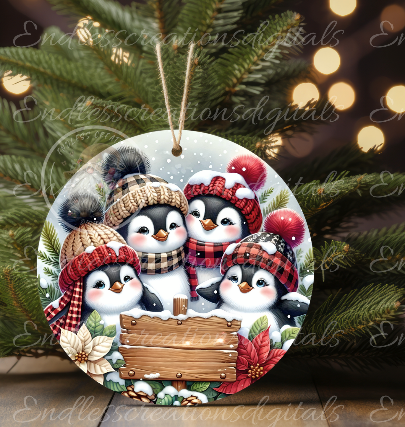 WINTER SNOW PLACE LIKE HOME PENGUINS