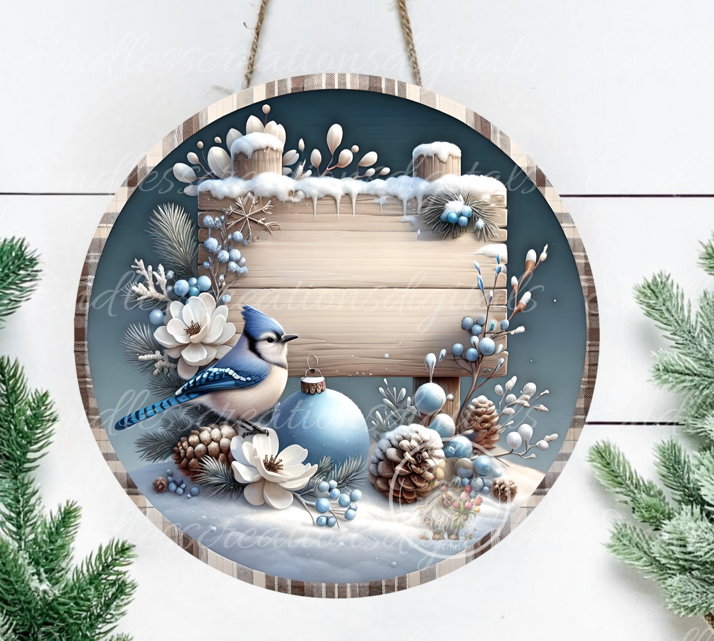 BLUE JAY WINTER WISHES