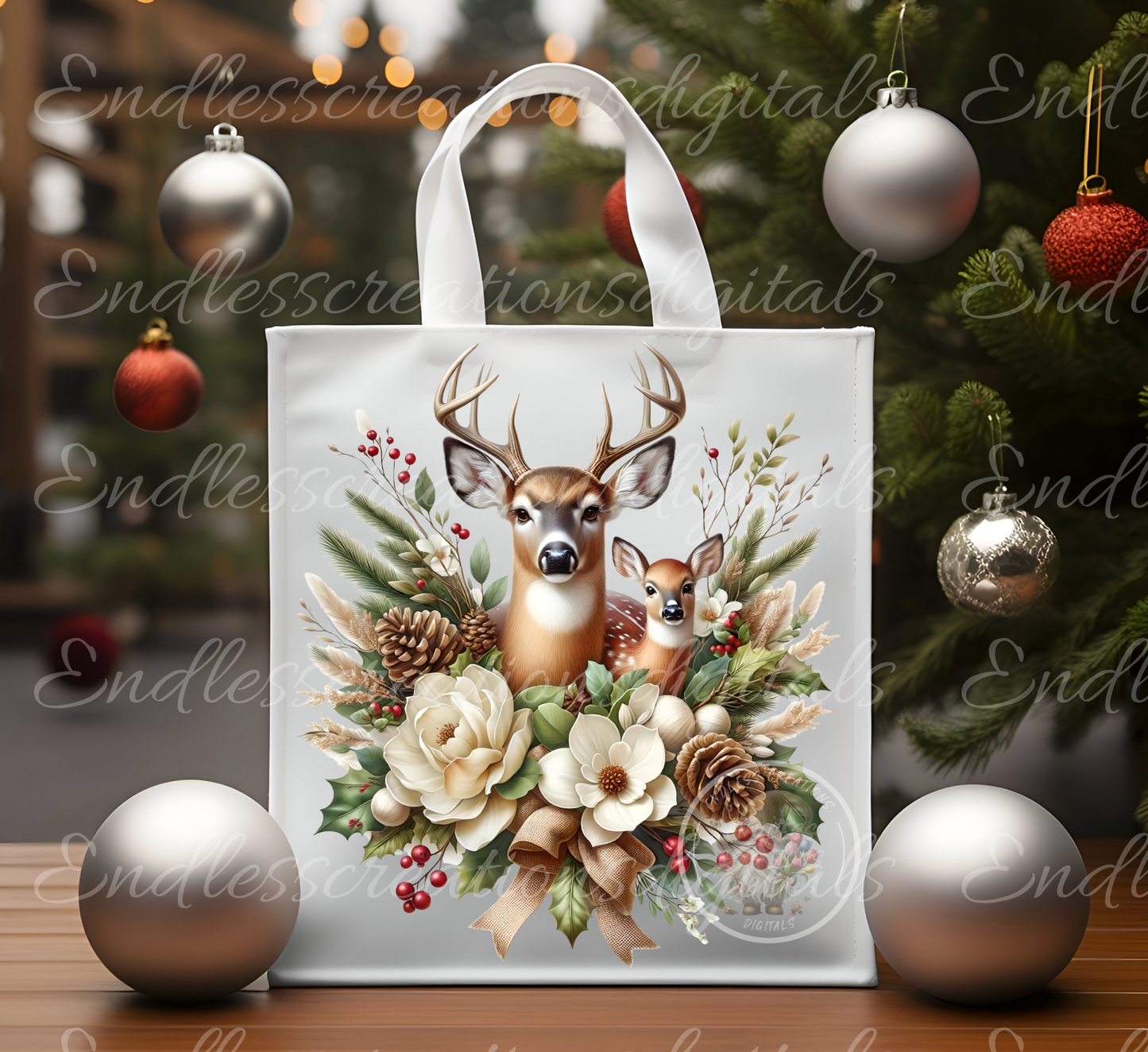 WINTER DEER TRANSPARENCIES BUNDLE