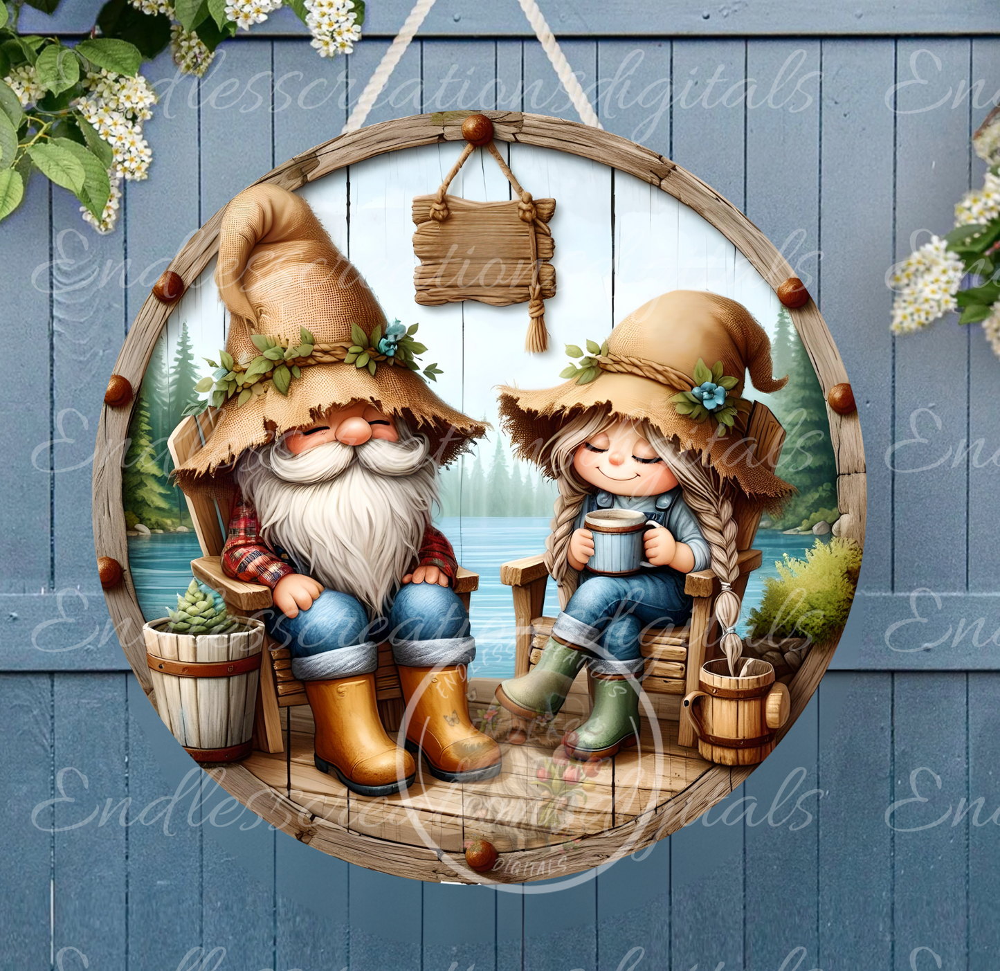 CAMPING GNOMES SUMMER ROUND