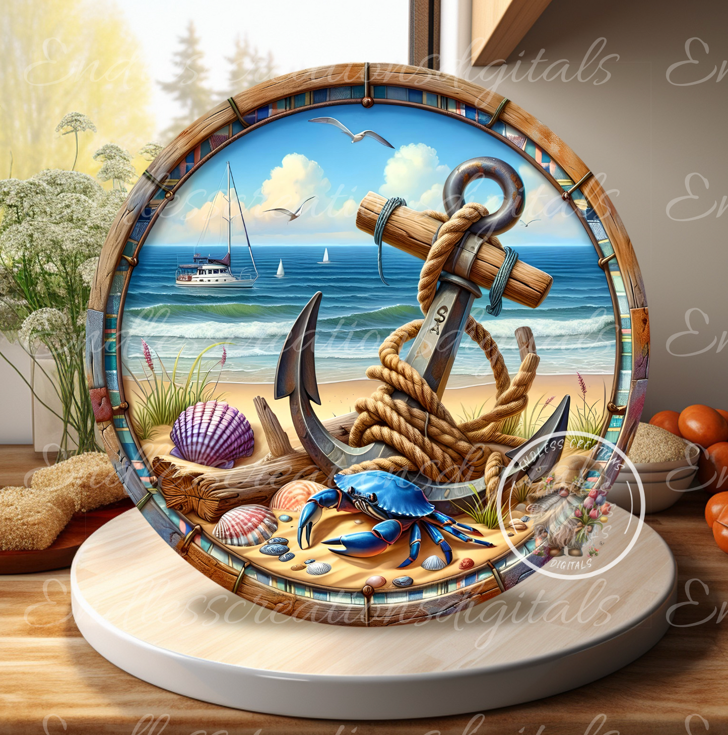 SUMMER OCEAN NAUTICAL ROUND