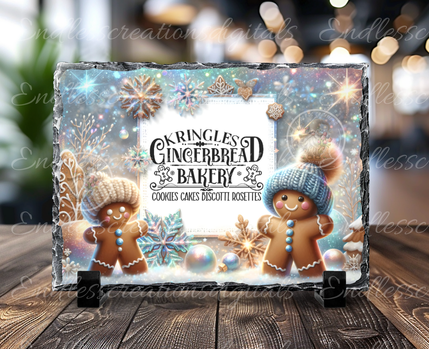GINGERBREAD RECTANGLE TIN BUNDLE