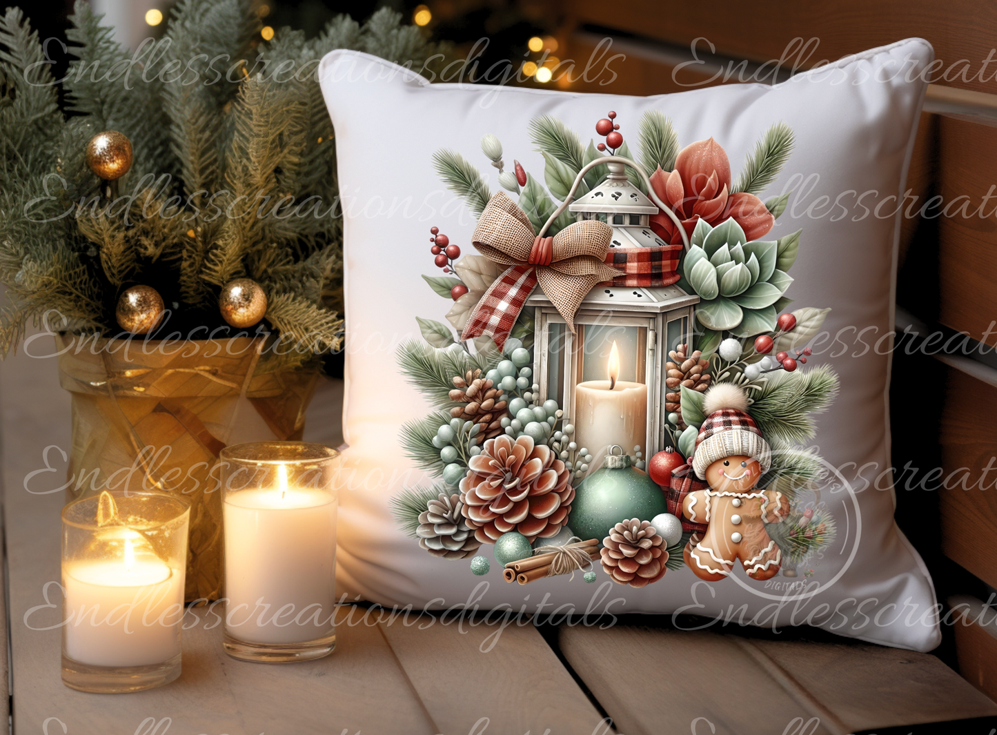 WINTER GINGERBREAD TRANSPARENCIES