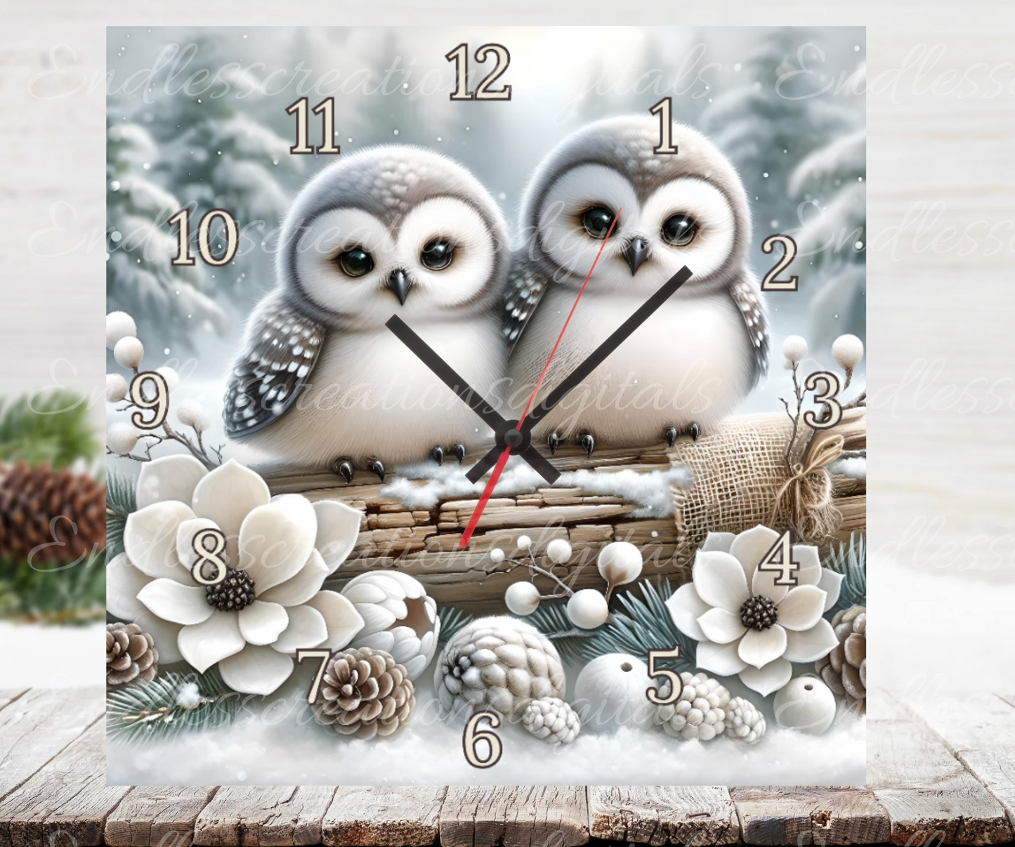 WINTER SNOW OWL BUNDLE