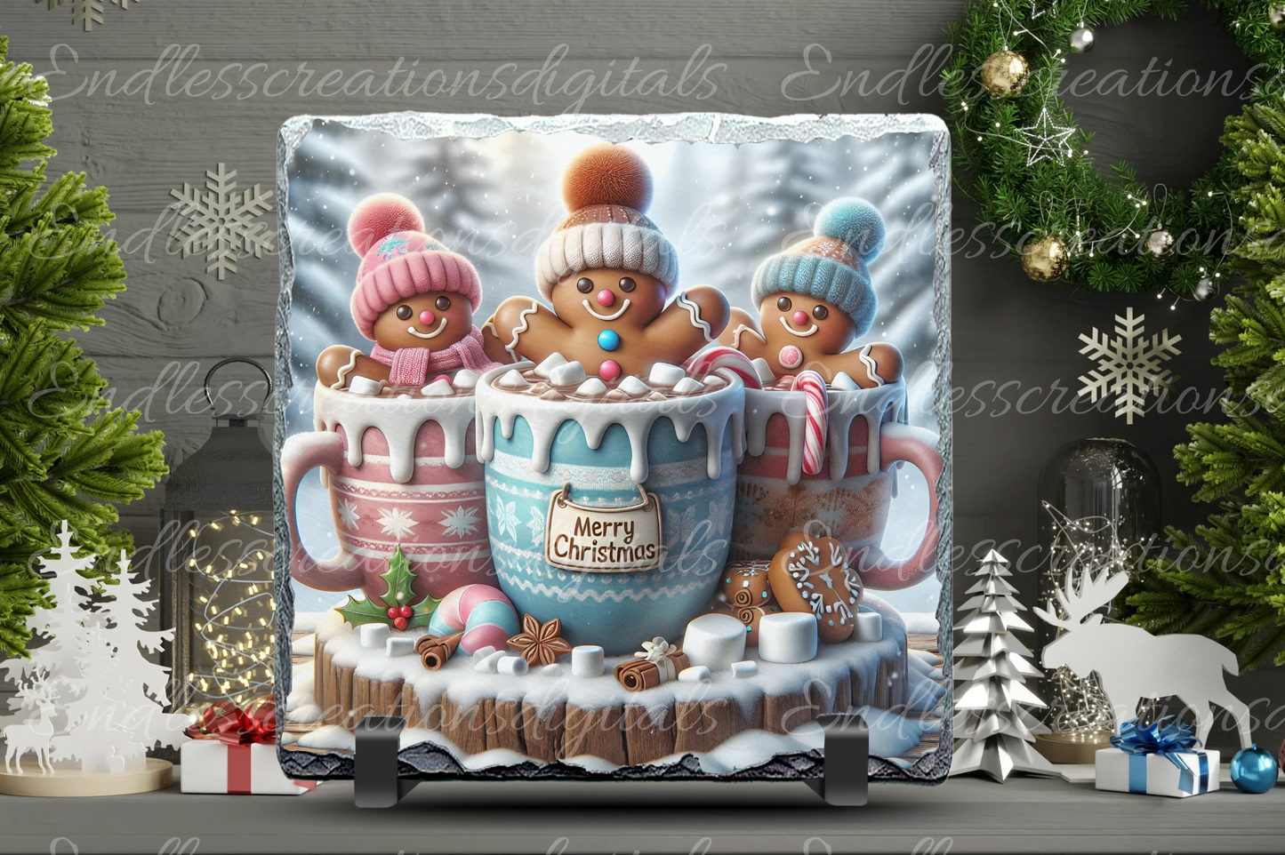 CHRISTMAS GINGERBREAD HOT CHOCOLATE