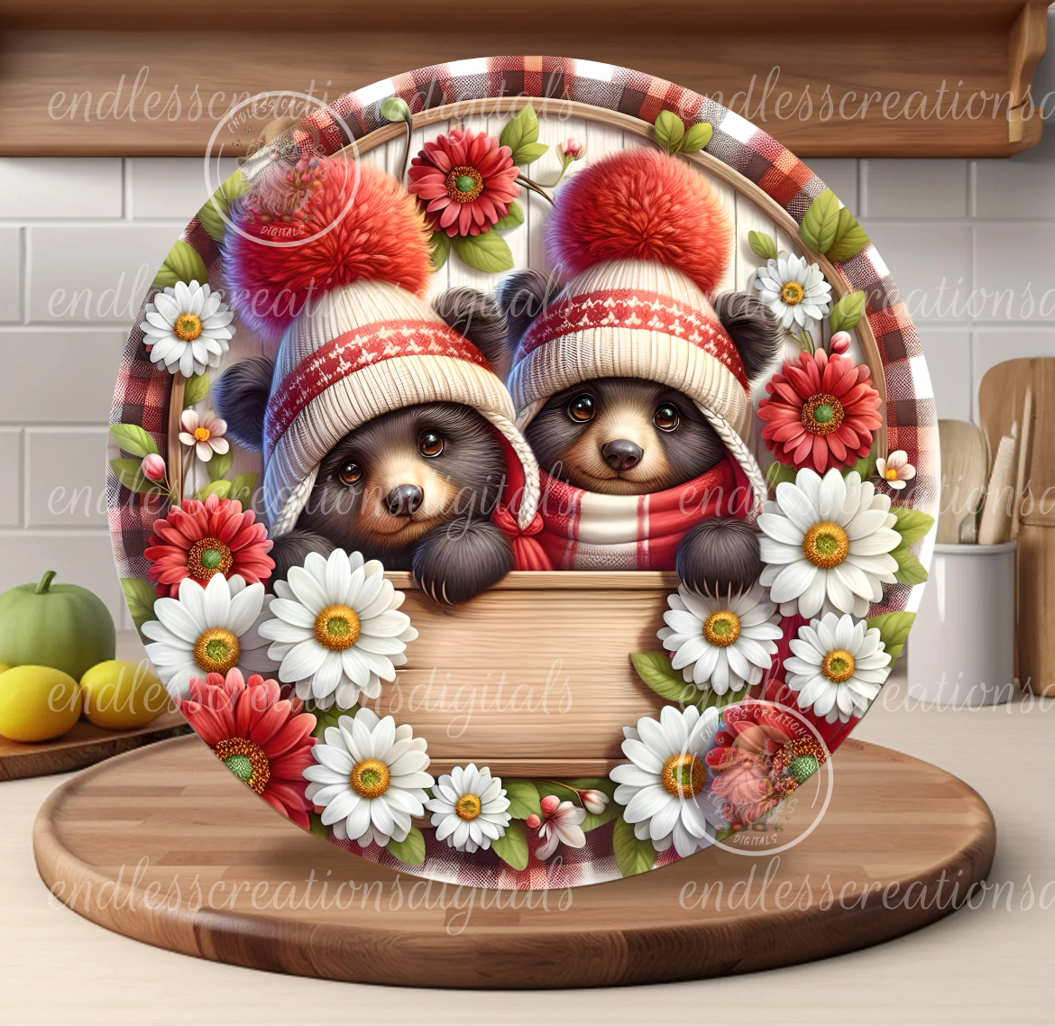 SPRING BLACK BEARS ROUND