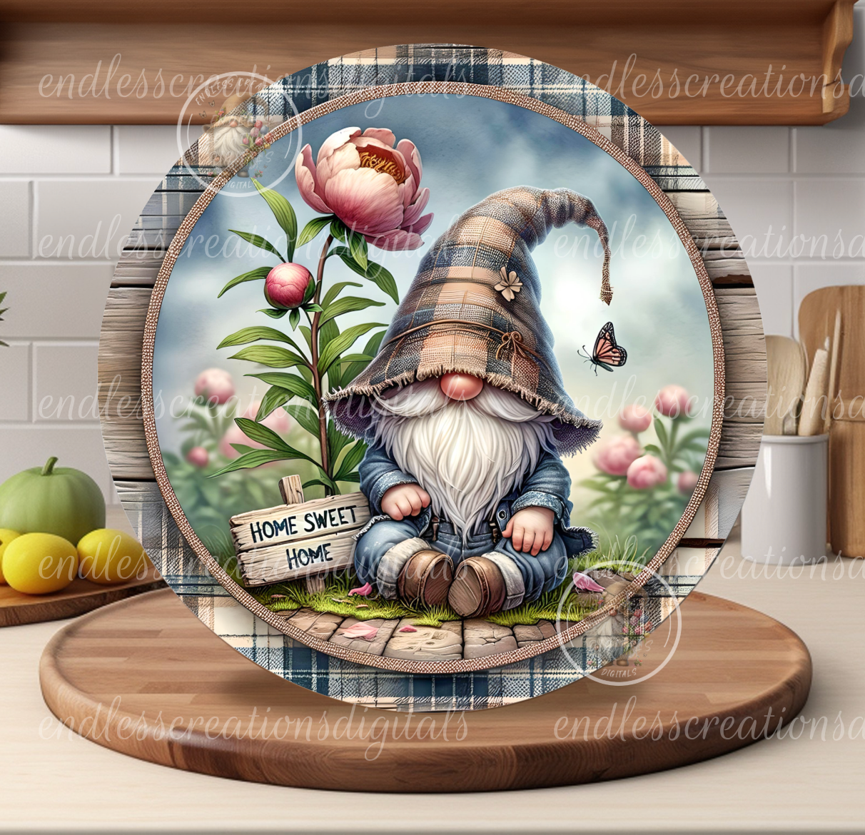 SWEET SPRING PEONY GNOME