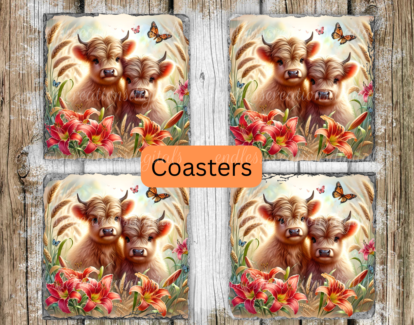 WHEAT AND SPRING LILLIES HIGHLANDS