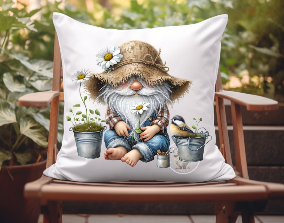 SPRING DAISY GNOME BUNDLE OF 5 IMAGES