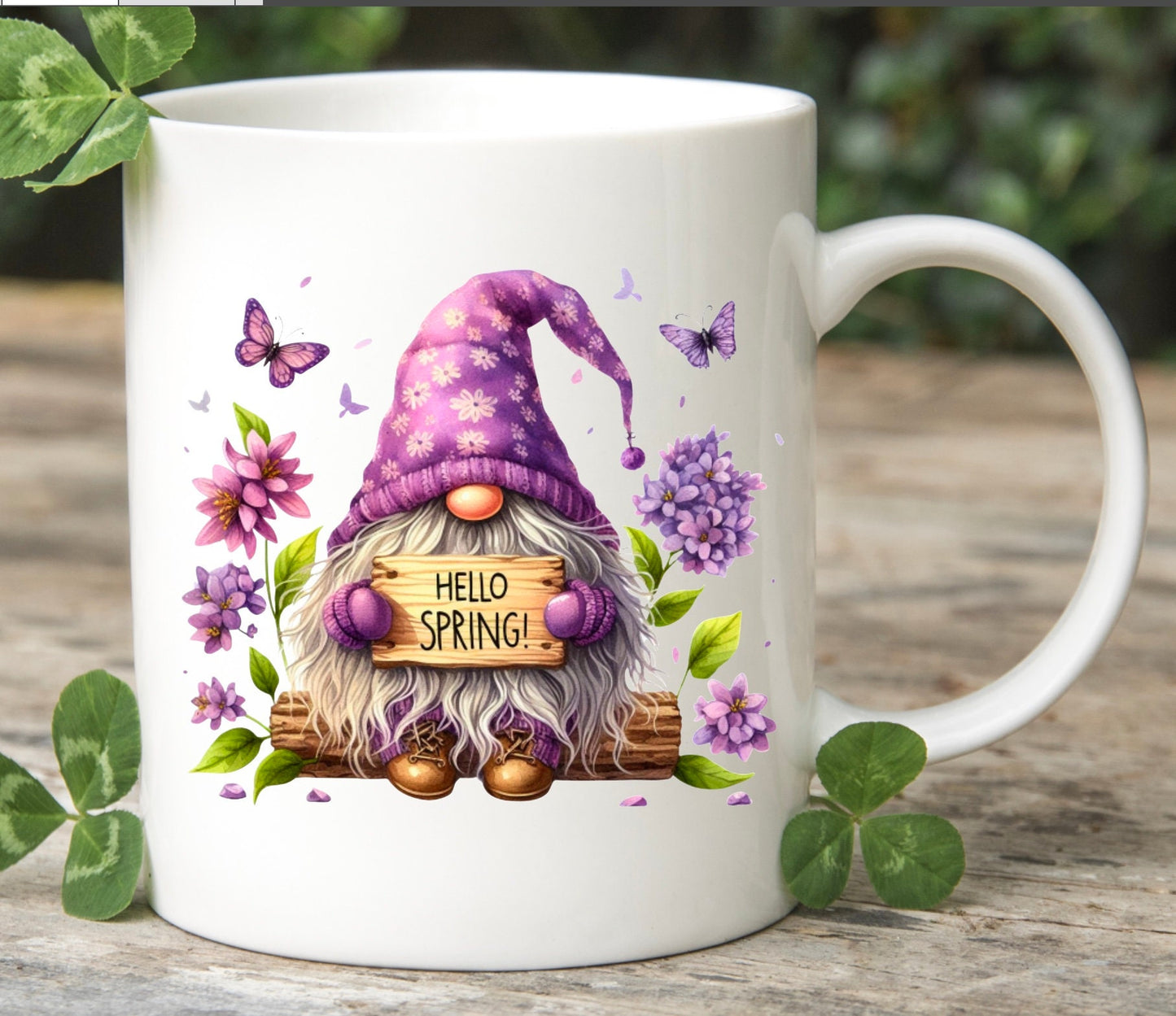 SPRING GNOME round door png, for sublimation high resolution 2 png files