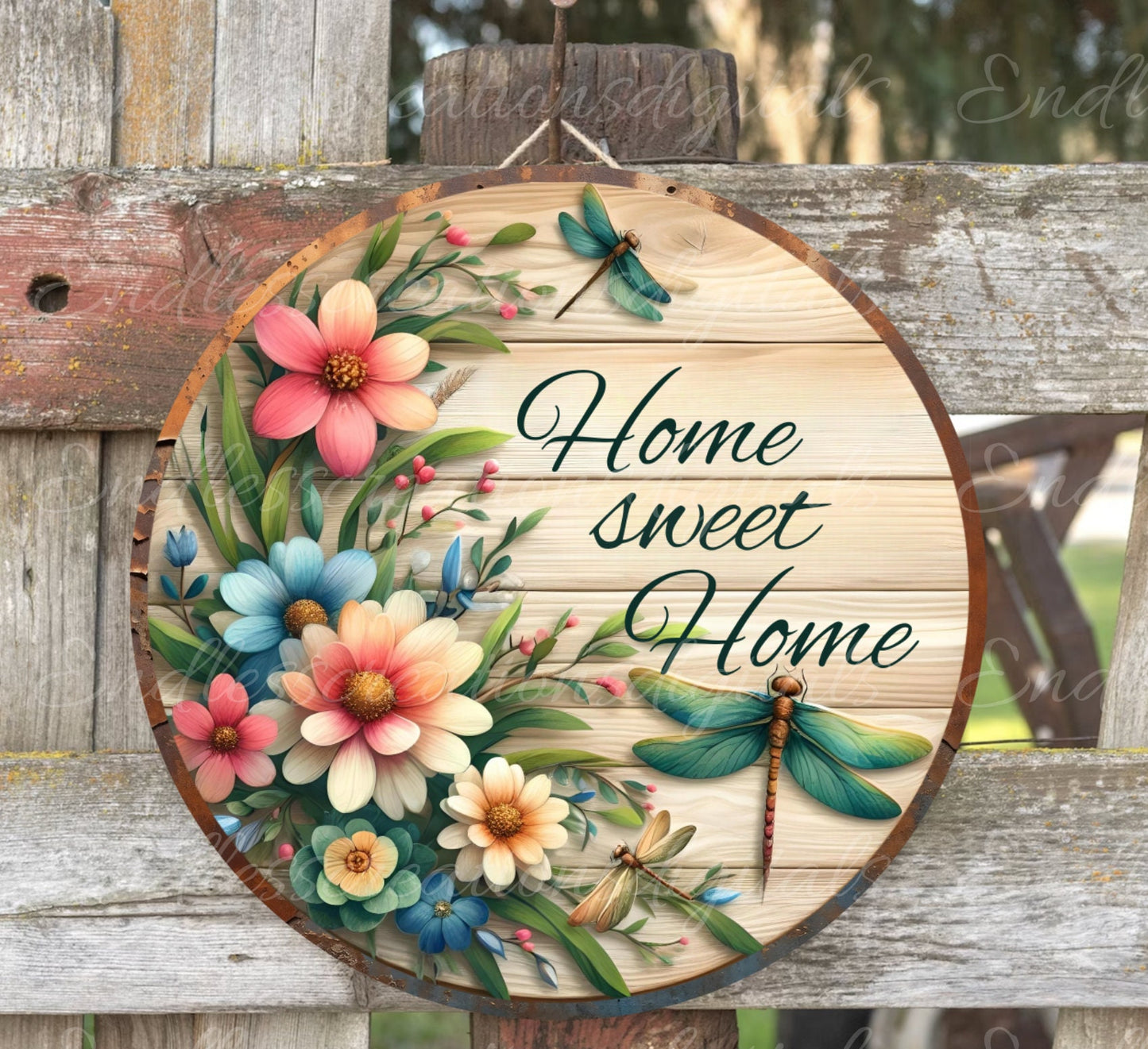 WELCOME DOOR HANGER, wreath sign png, for sublimation high resolution
