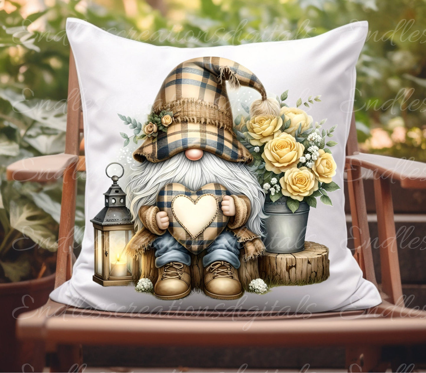 MOTHERS DAY GNOME TRANSPARENCIES