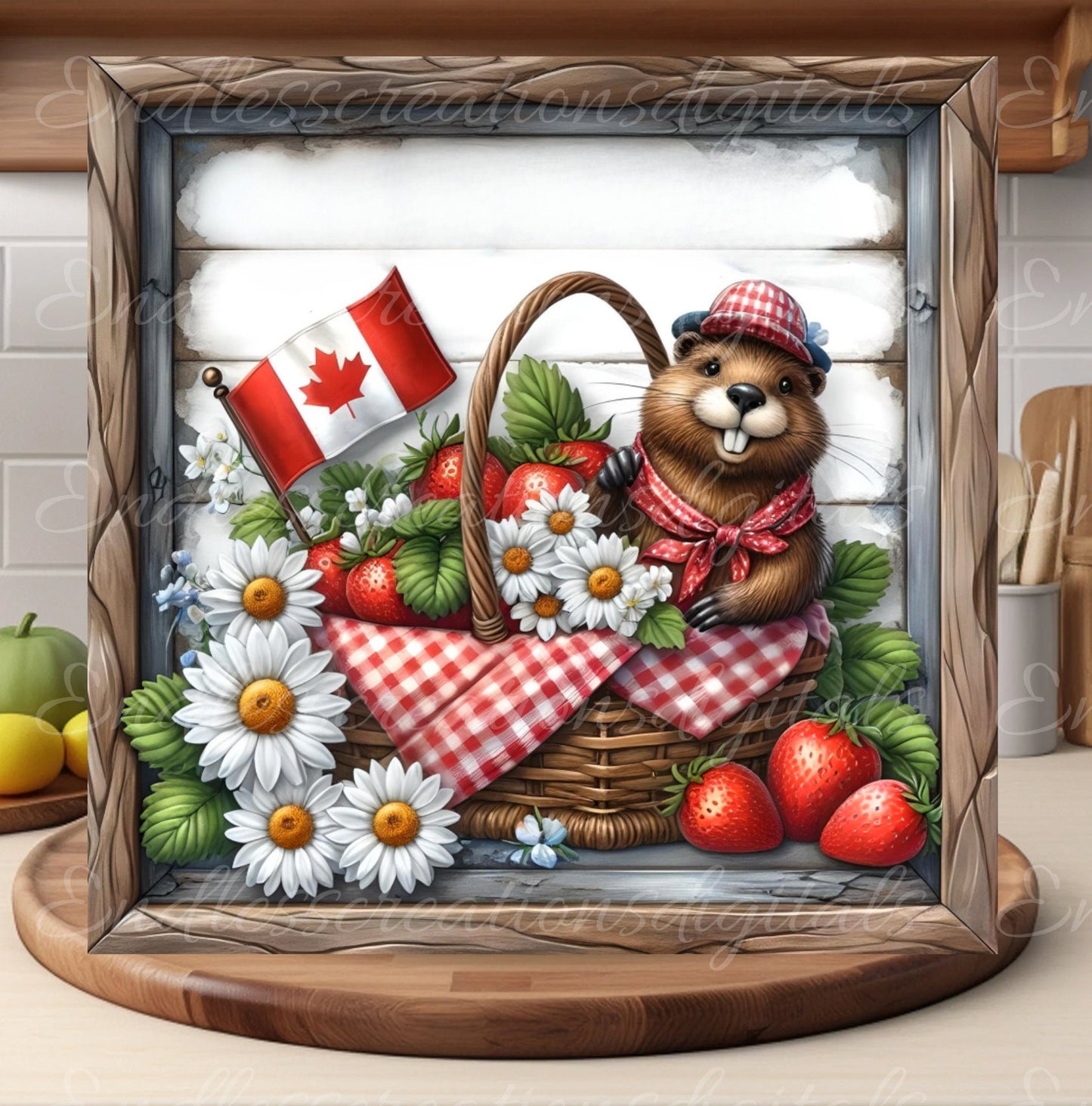 CANADA DAY DOOR hanger, wreath sign, square cutting board png, for sublimation high resolution, 2 files 1 blank add your own text