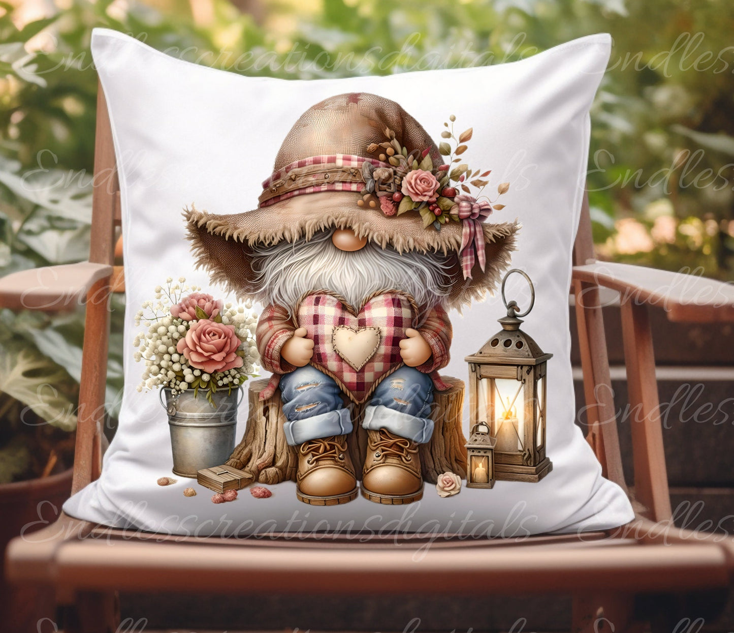 MOTHERS DAY GNOME TRANSPARENCIES