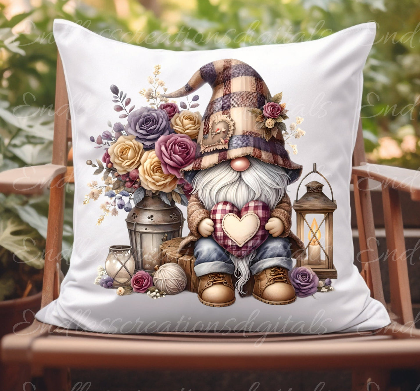 MOTHERS DAY GNOME TRANSPARENCIES