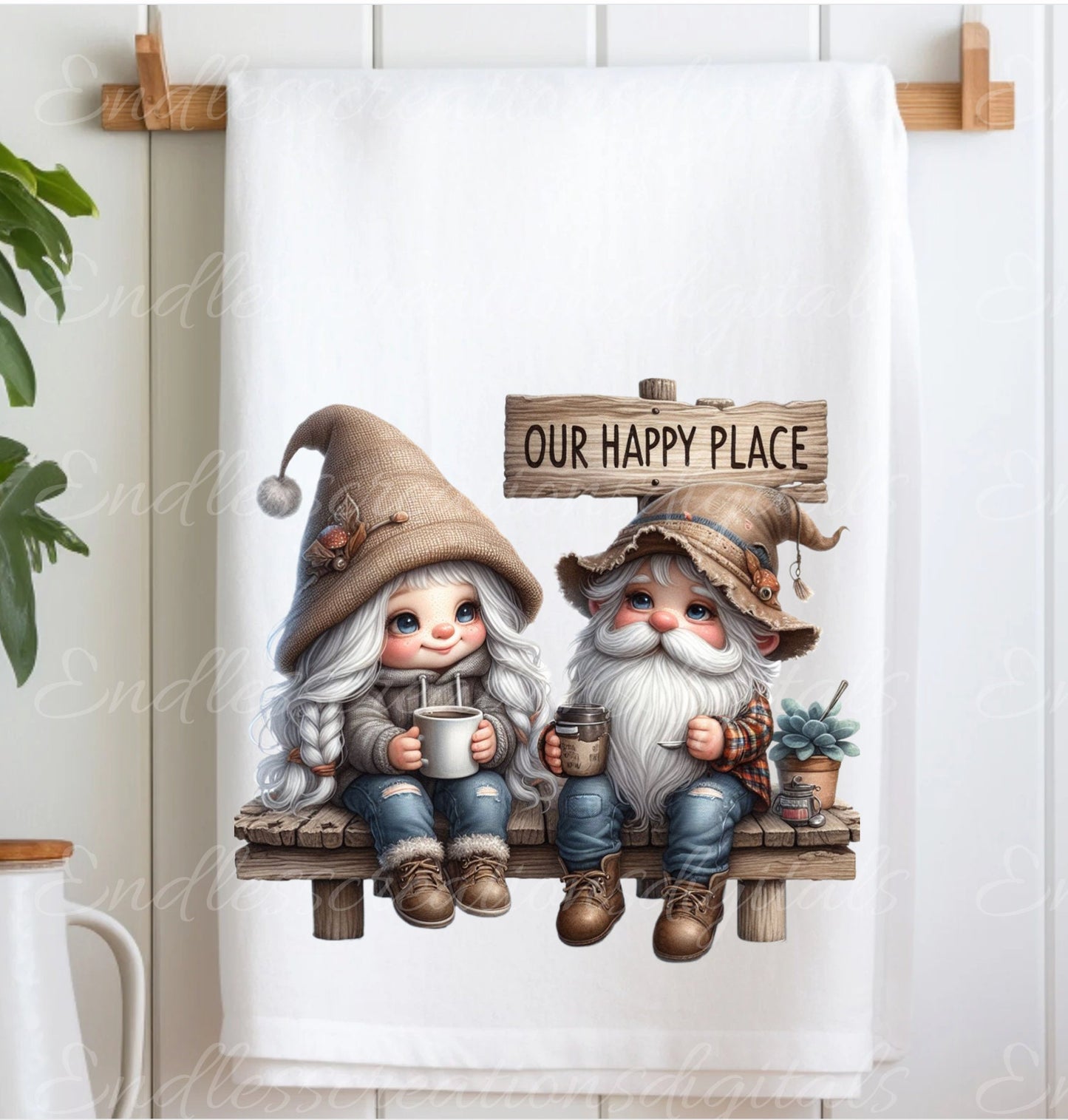 CAMPING GNOME TRANSPARENCIES