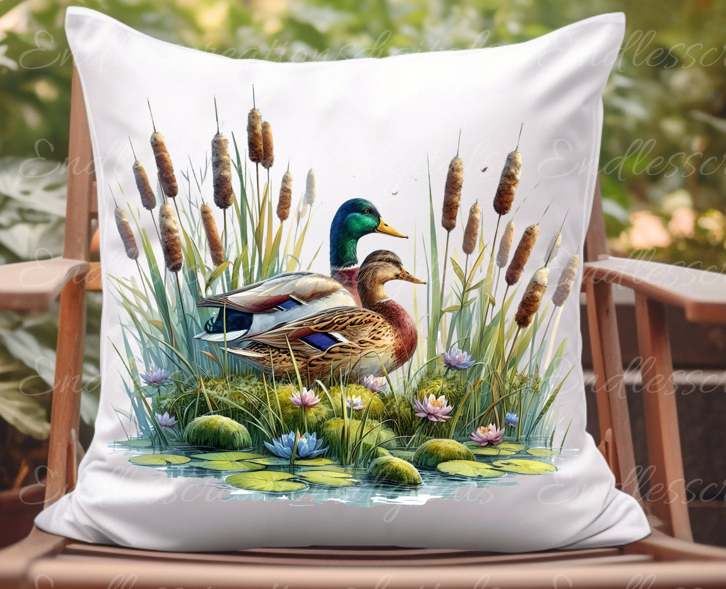 WILDLIFE PILLOW, TEA towel etc. sublimation package of 5 high definition 300png, transparent