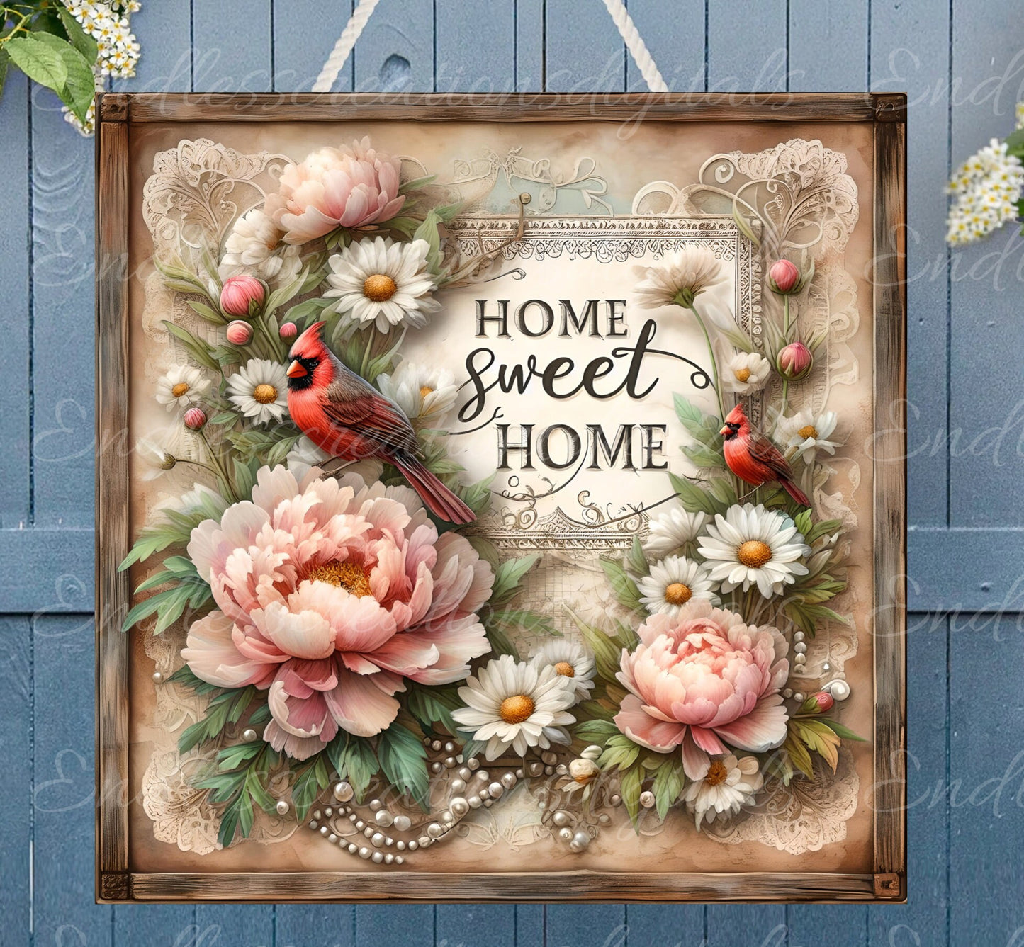 HOME SWEET SQUAREdoor hanger, wreath sign png, square cutting board for sublimation high resolution, text