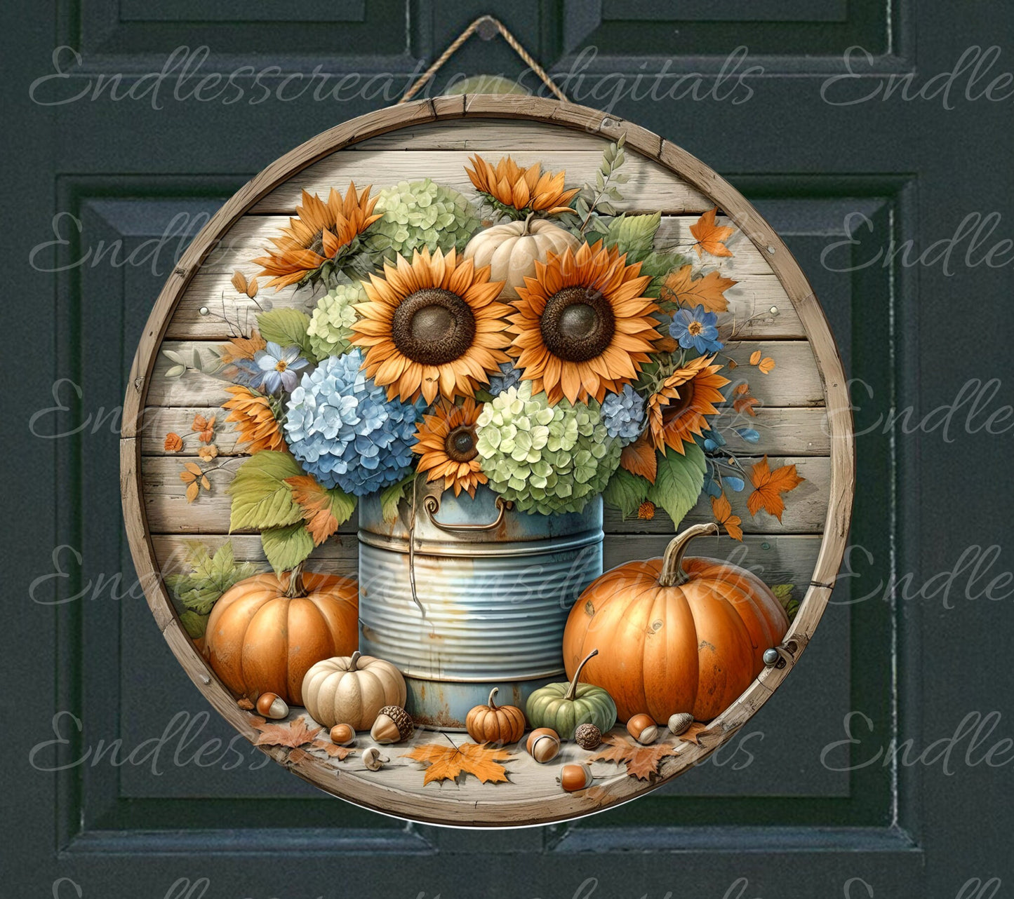 FALL FLORAL ROUND