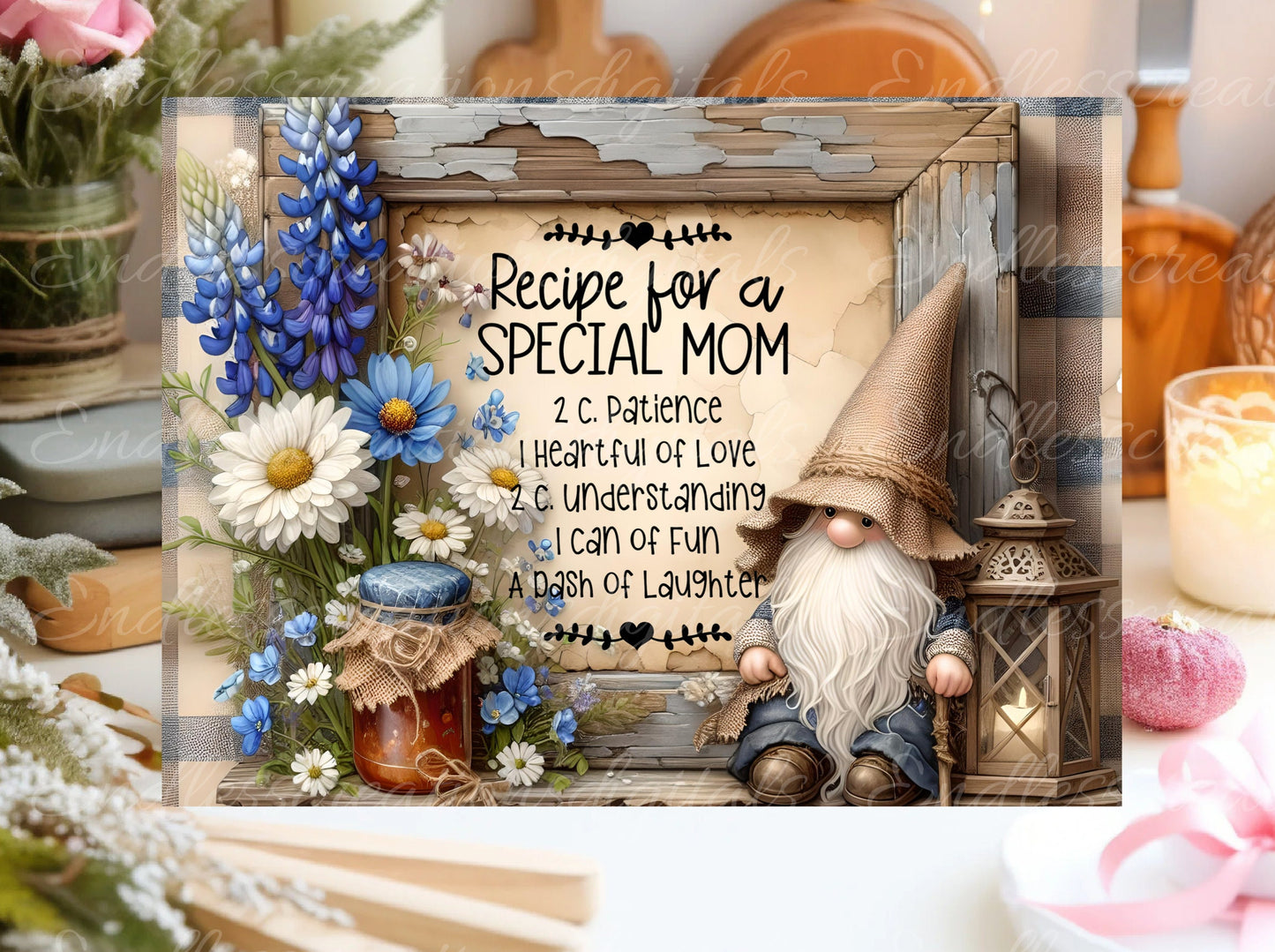 SPECIAL MOM RECTANGLE CUTTING BOARD